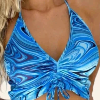 The Artistry Marble Crop top