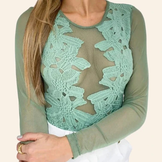 The Romance Mesh Bodysuit