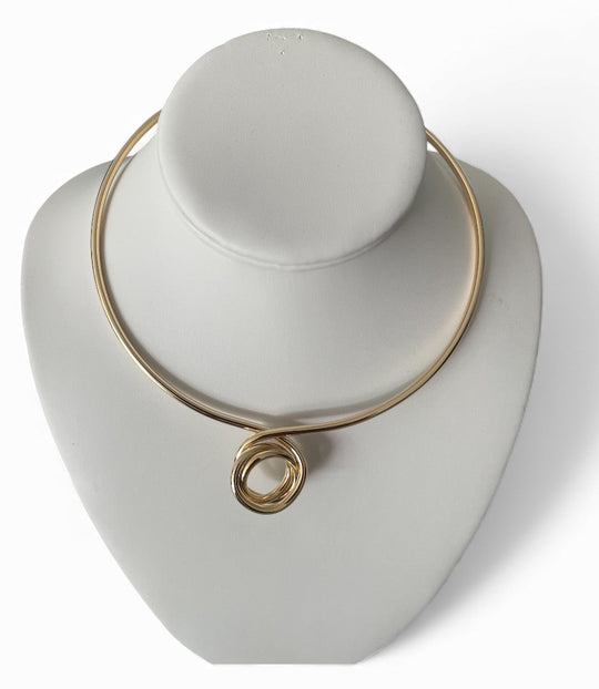 The Harmony Knot Choker-Gold
