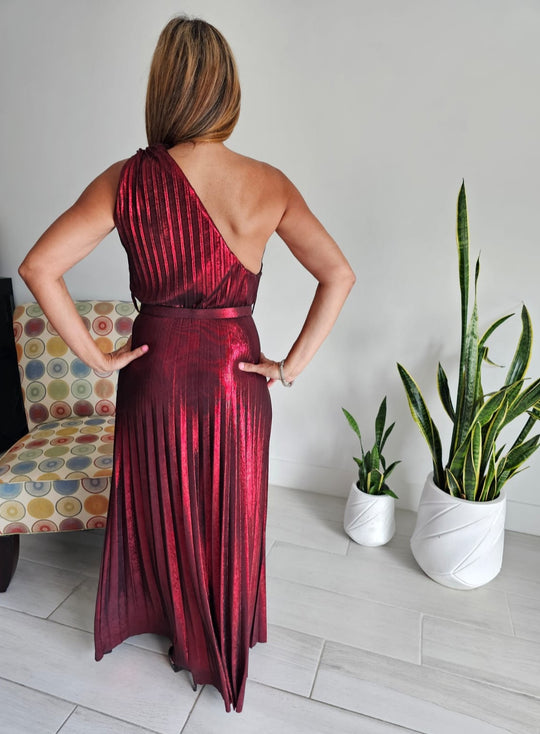 The One Shoulder -Metallica Dress