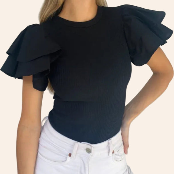 The Ruffle Charm Bodysuit
