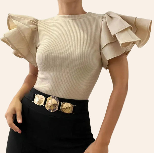 The Ruffle Charm Bodysuit