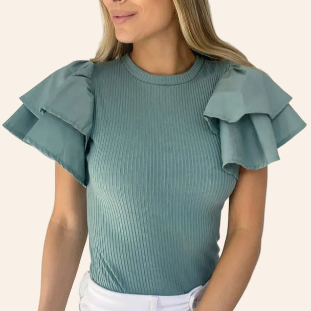 The Ruffle Charm Bodysuit