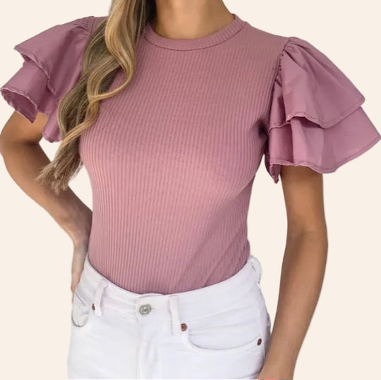 The Ruffle Charm Bodysuit
